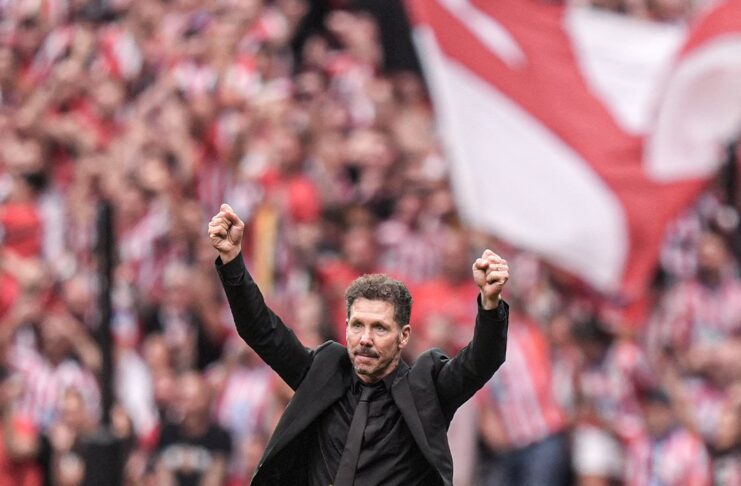Diego Simeone / Platforma X Screenshot