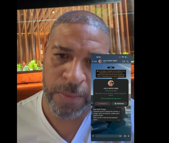 adriano Adriano / Platforma X Screenshot