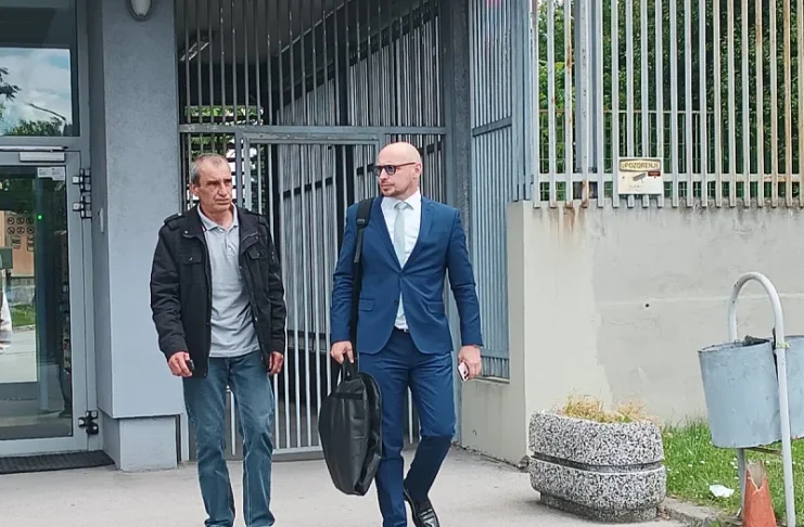 Miodrag Malić (lijevo) s braniocem Milanom Petkovićem / Detektor.ba