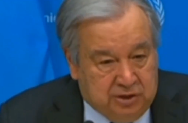 Antonio Guterres / Platforma X