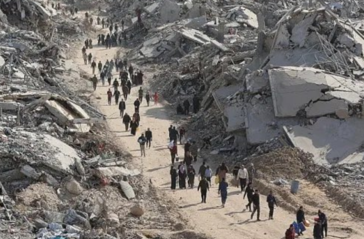 Gaza / Platforma X Screenshot