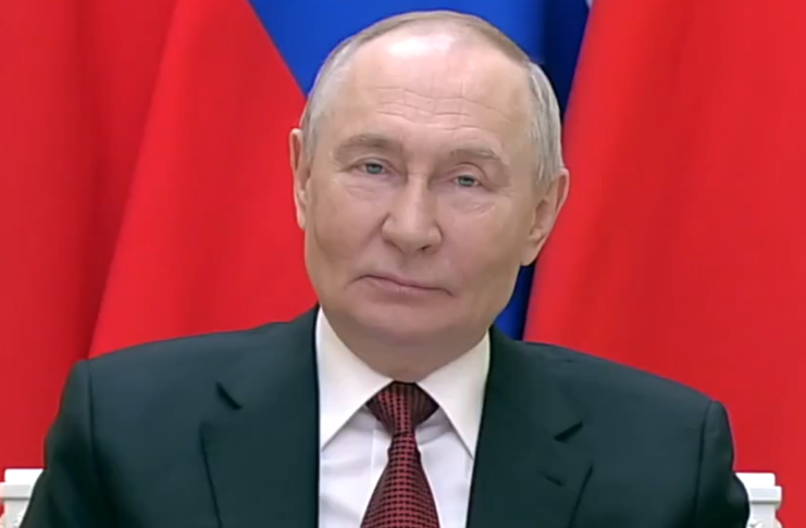 Vladimir Putin / Platforma X Screenshot