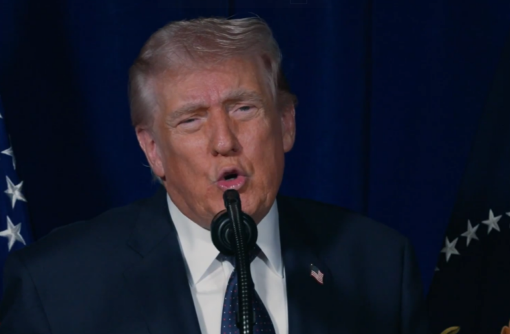 Donald Tump / Platforma X Screenshot
