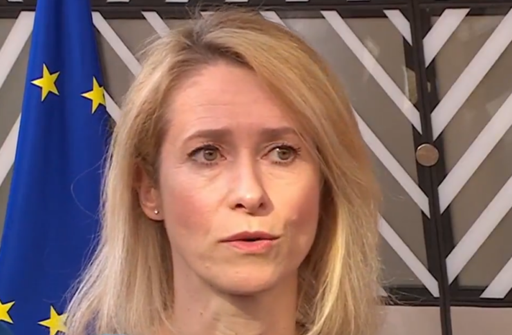 Kaja Kallas / Platforma X Screenshot