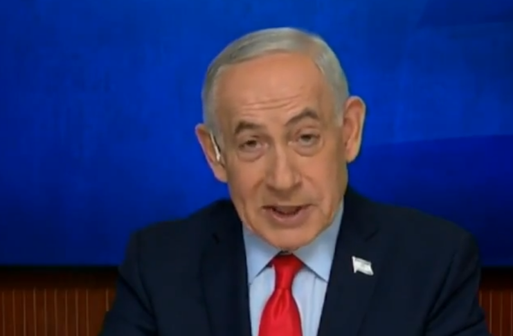 Benjamin Netanyahu / Platforma X Screenshot
