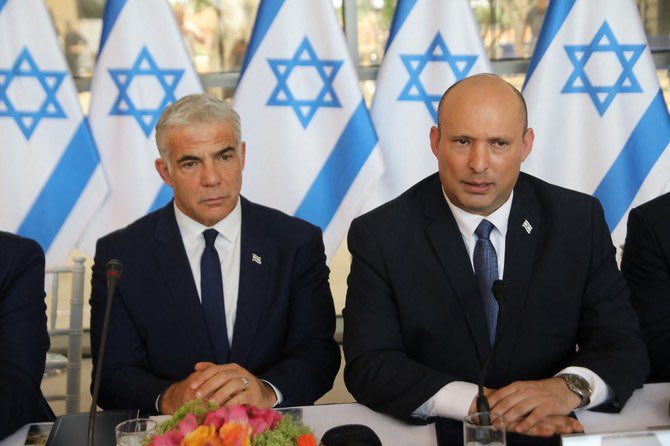 Yair Lapid i Naftali Bennett/ Platforma X