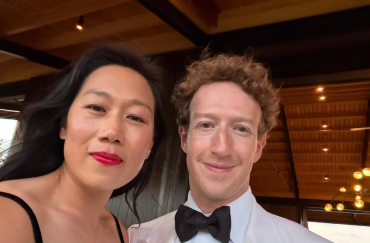 Zuckerberg sa suprugom