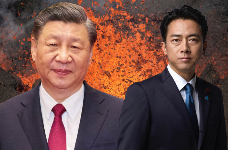 Xi Jinping i Shinjiro Koizumi
