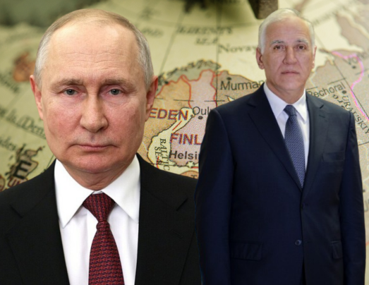 Vladimir Putin i Vahagn Khachaturyan