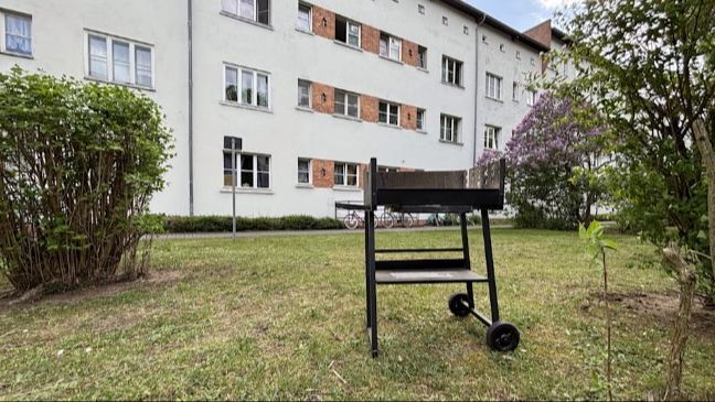 Zgrada ispred koje se desio incident / Timo Beurich/Bild.de