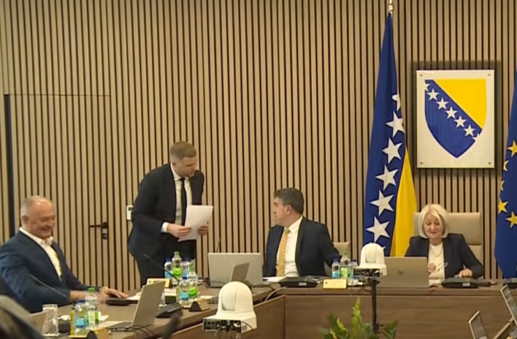 Vijeće ministara BiH / Screenshot