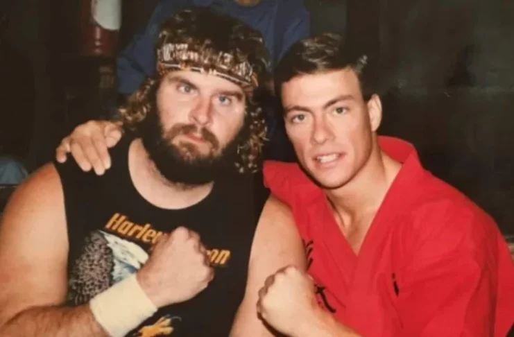 Jean-Claude Van Damme i Donald Gibb / Foto: IMDb