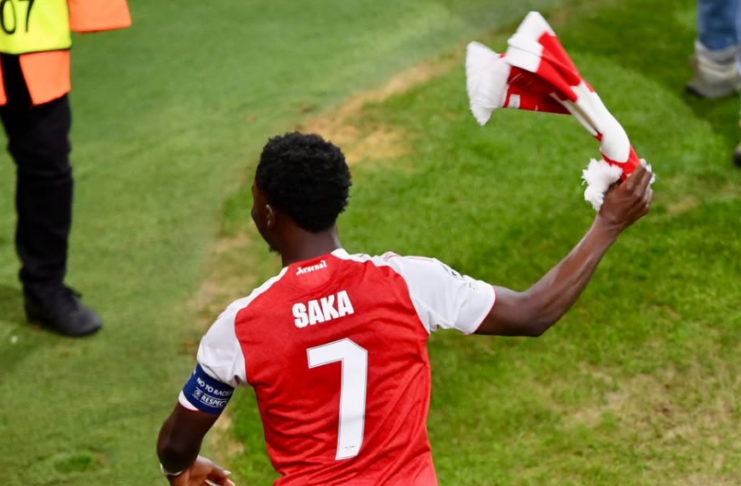Bukayo Saka / Instagram