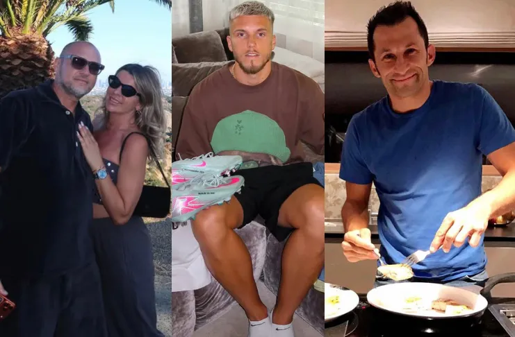 Nihad i Fatima Demirović, Ermedin Demirović i Hasan Salihamidžić