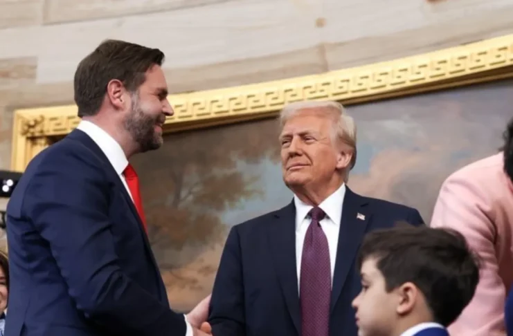 JD Vance i Donald Trump / Platforma X