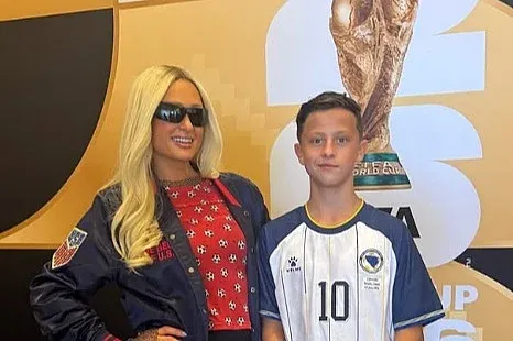 Paris Hilton i Edin Pjanić / Instagram